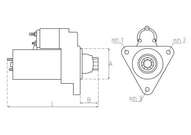 Стартер TT15108