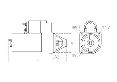 Стартер TT17101