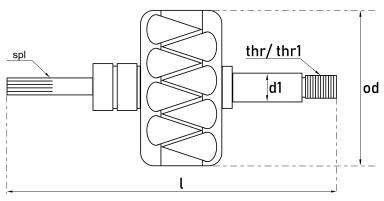 Ротор генератора TT71743