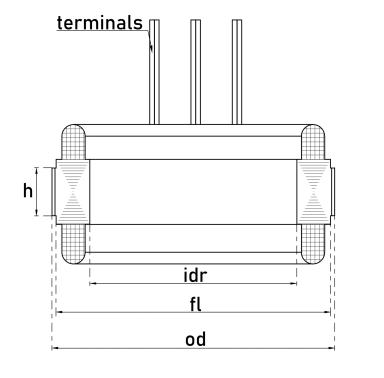Статор генератора TT74702
