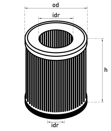 Фильтр воздушный TTF0059